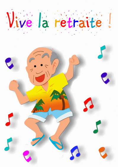 Vive la retraite danse du papi
